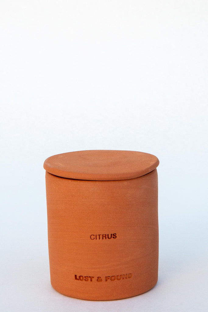 Lost & Found Home Terracotta Candle