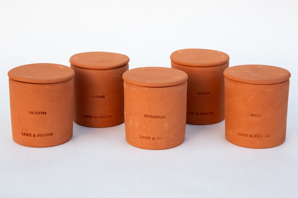 Lost & Found Home Terracotta Candle