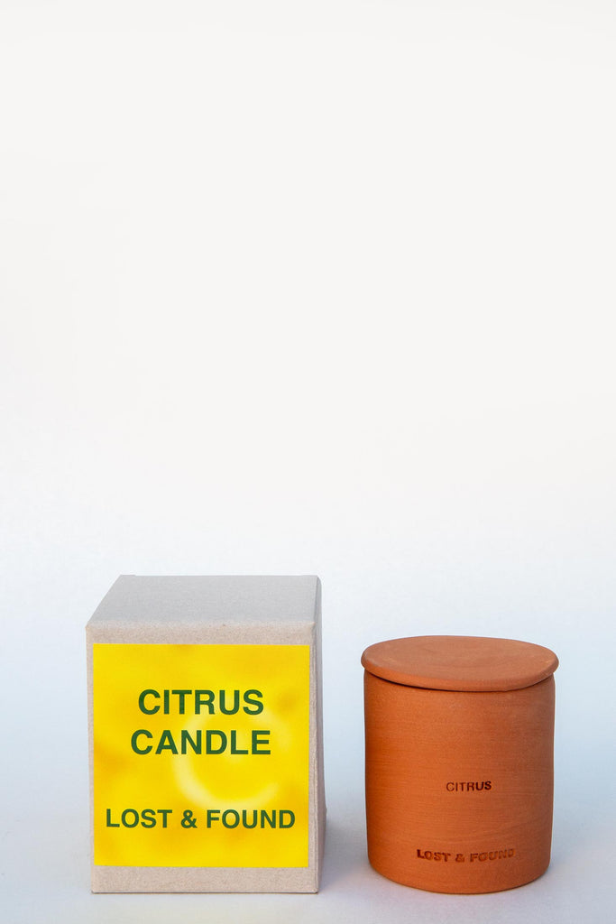Lost & Found Home Terracotta Candle