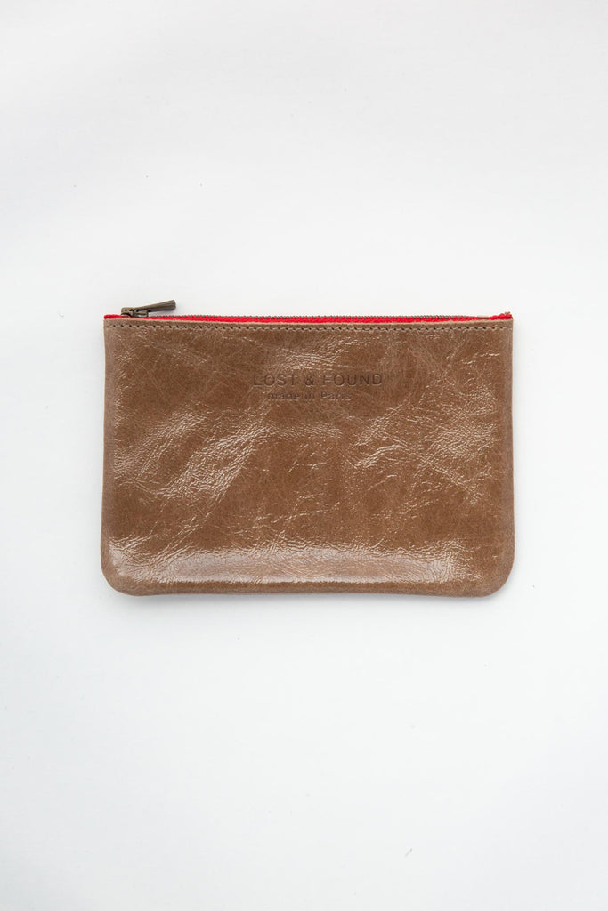 Lost & Found Leathergoods Patent Leather Pouch
