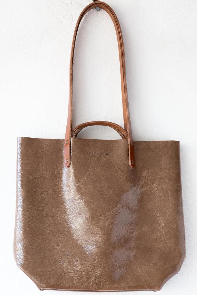 Lost & Found Leathergoods Patent Leather Tote