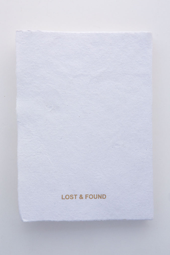 Lost & Found Paper Notebook