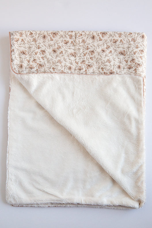 Louisella Leverier Floral Blanket