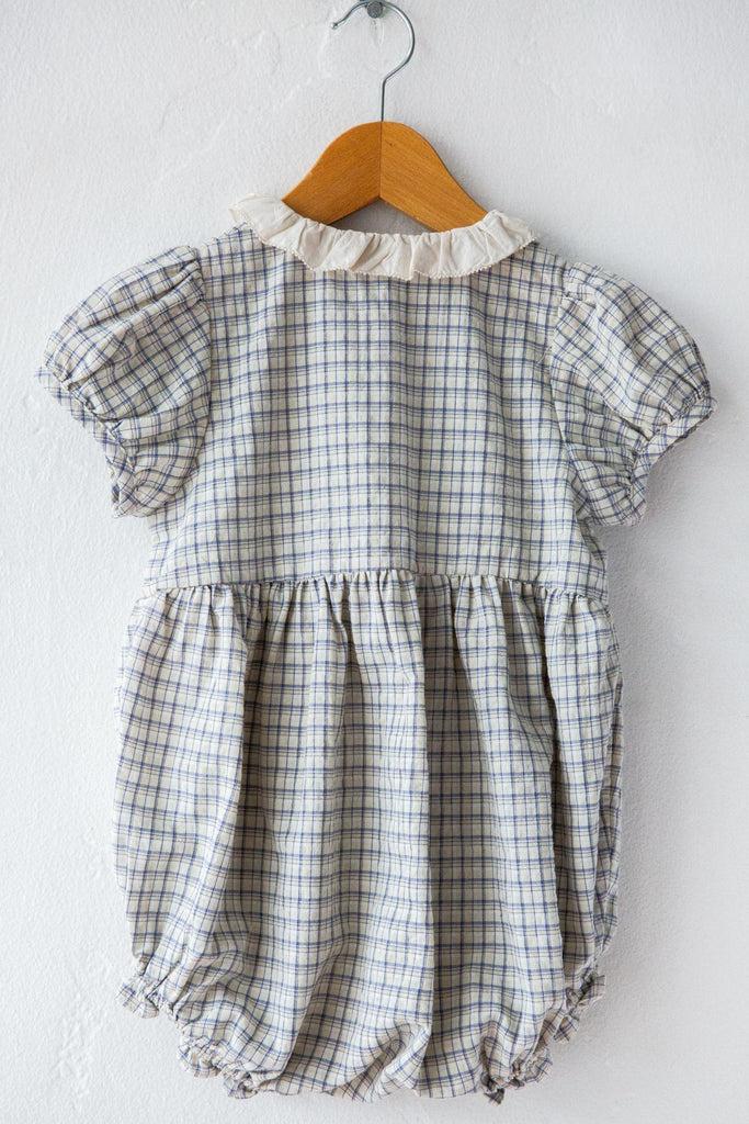 Louisella Lucie Plaid Romper