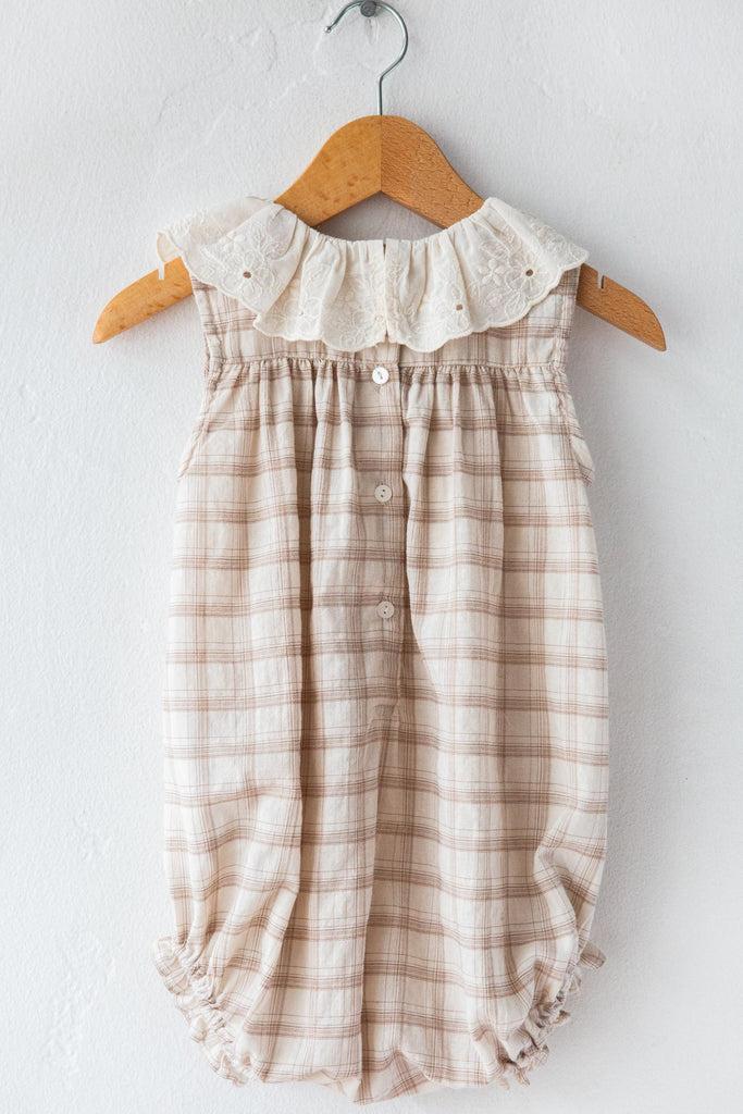 Louisella Molly Plaid Romper