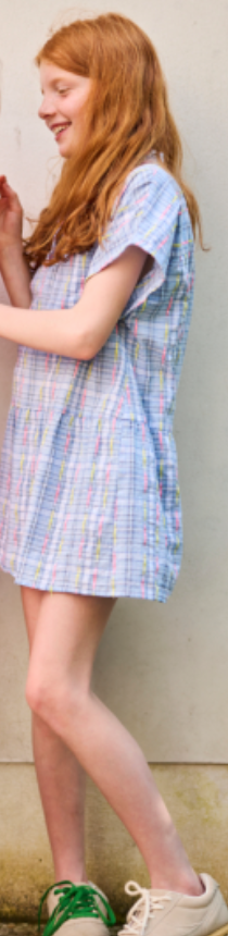 Maan Monti Plaid Dress