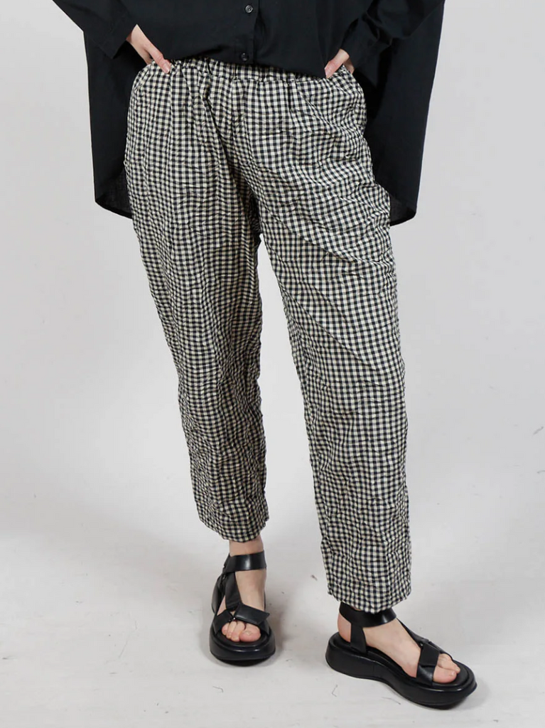 Mama B Preciso Gingham Pant