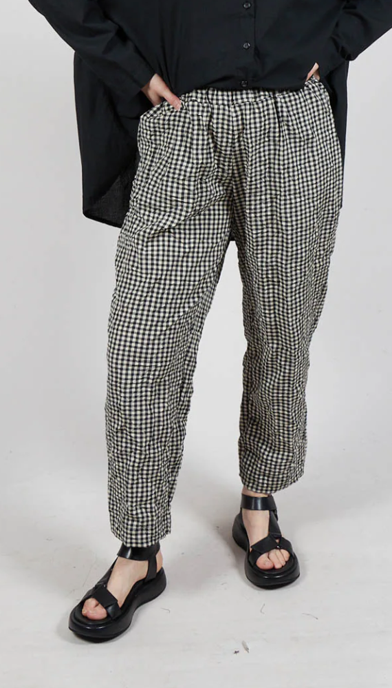 Mama B Preciso Gingham Pant