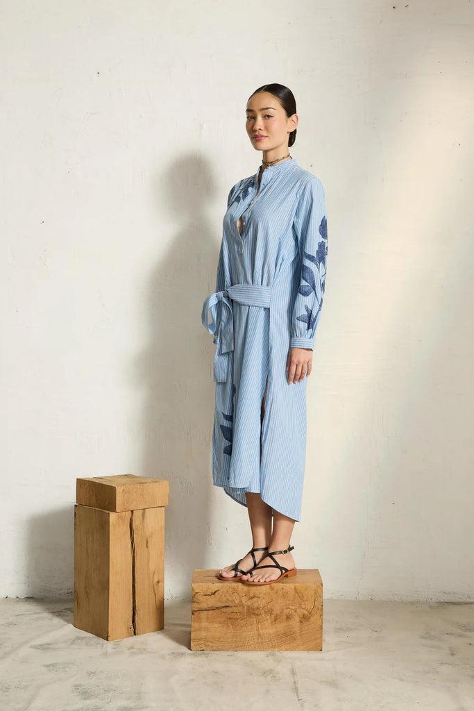 Mare Di Latte Albane Orchids Dress