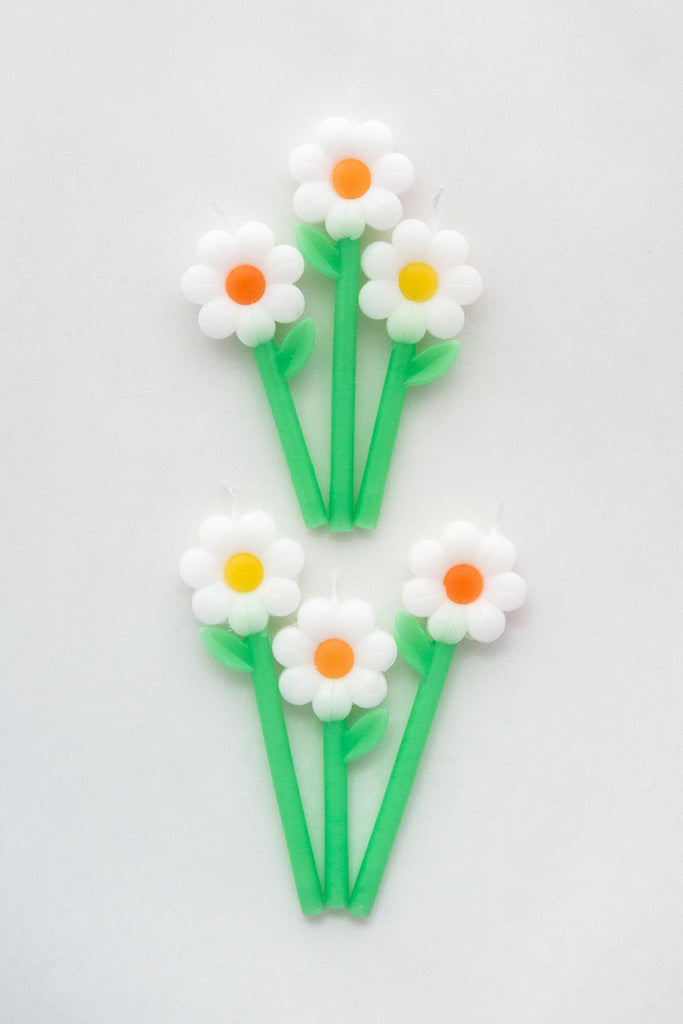 Meri Meri Daisy Candles