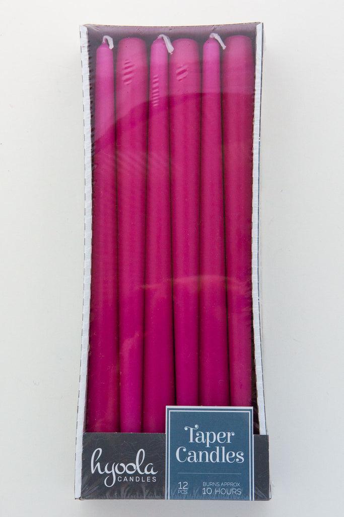 Ner Mitzvah Taper Candle-12 Pack