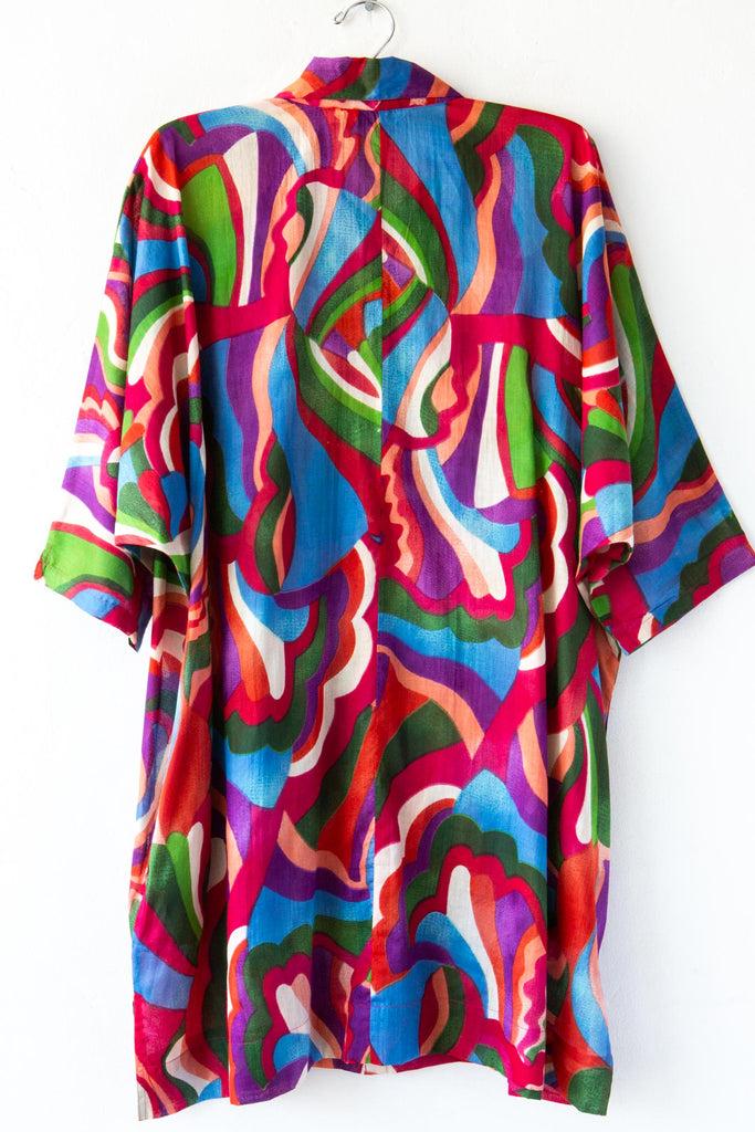 Palme Floral Shirtdress