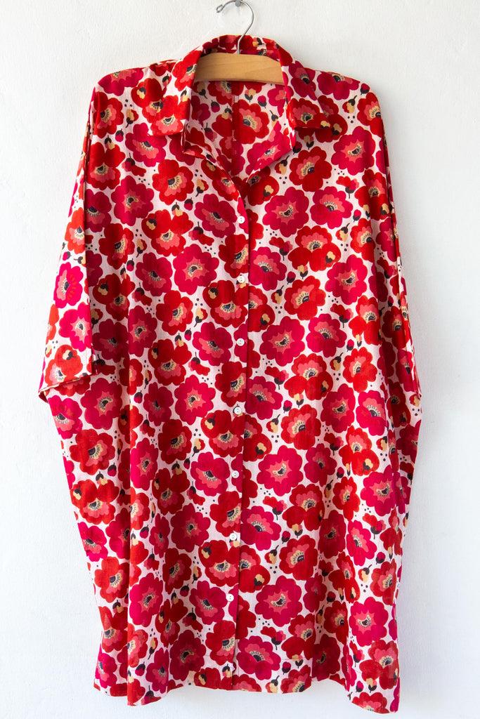 Palme Floral Shirtdress