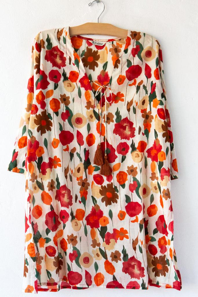 Palme Floral V Tunic