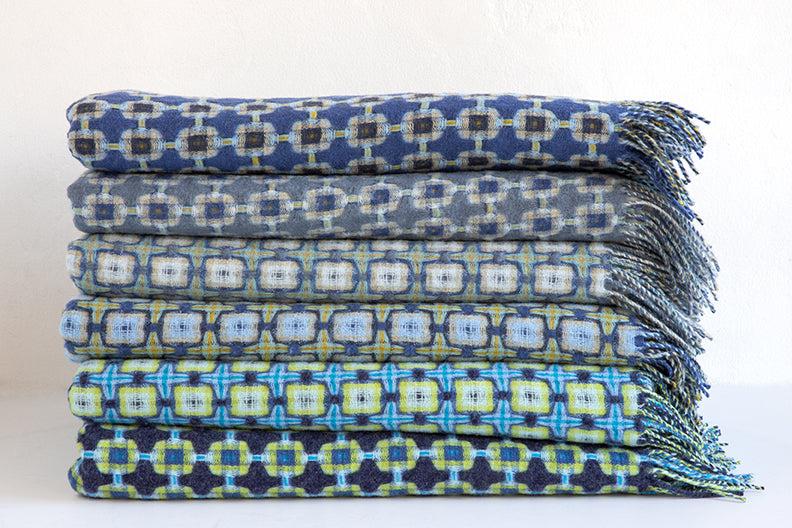 Paulette Rollo Basketweave Throw