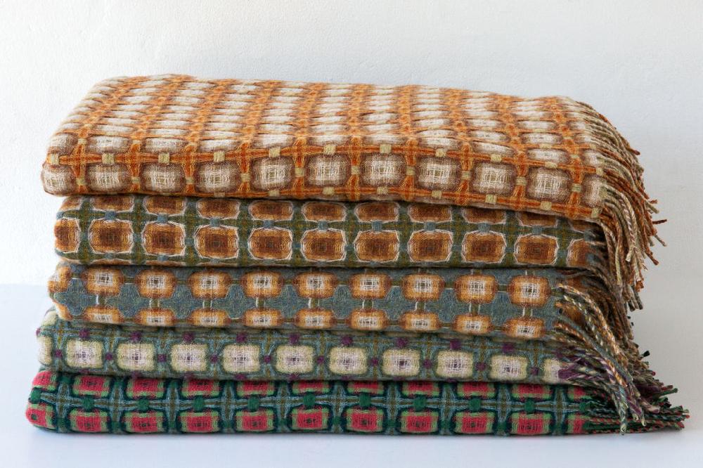 Paulette Rollo Basketweave Throw