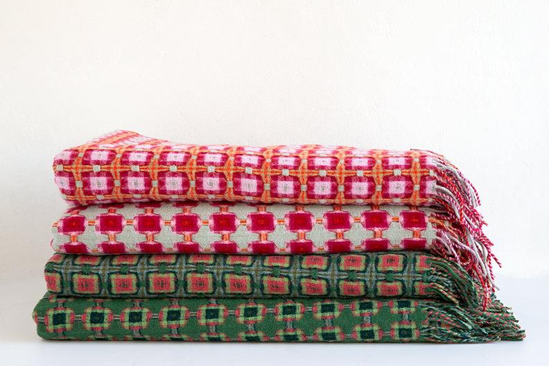 Paulette Rollo Basketweave Throw