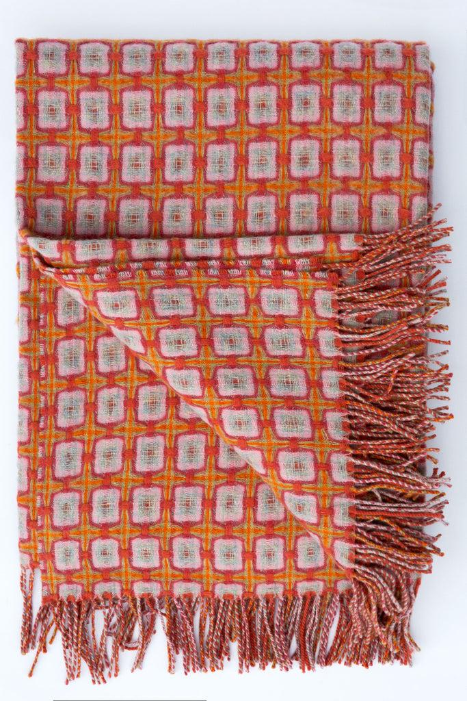 Paulette Rollo Basketweave Throw