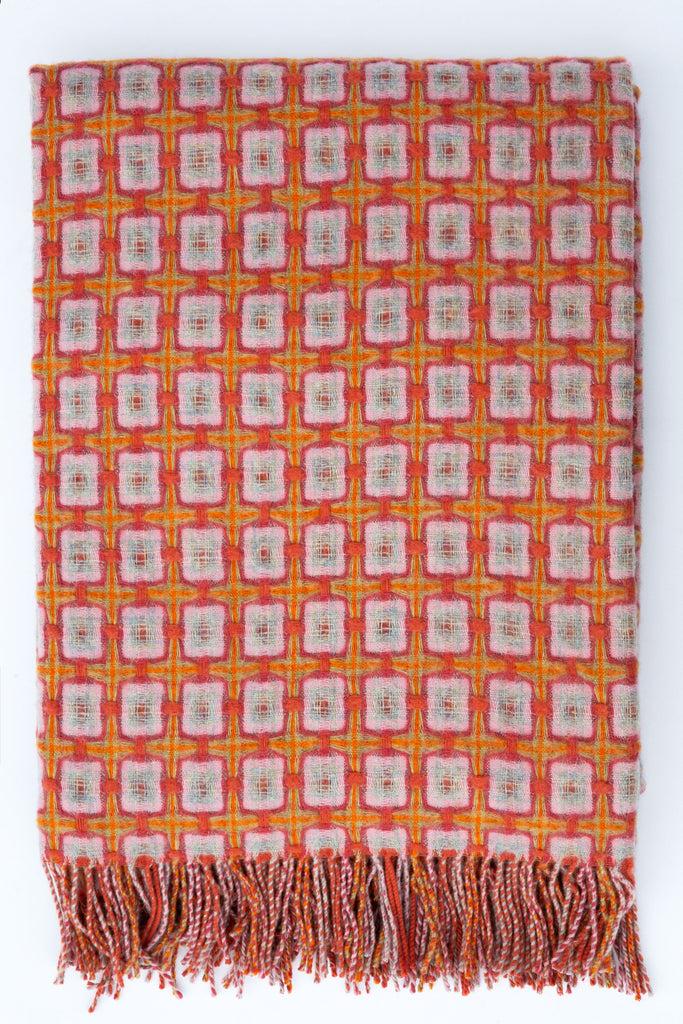 Paulette Rollo Basketweave Throw