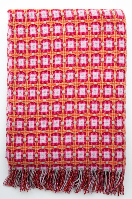 Paulette Rollo Basketweave Throw