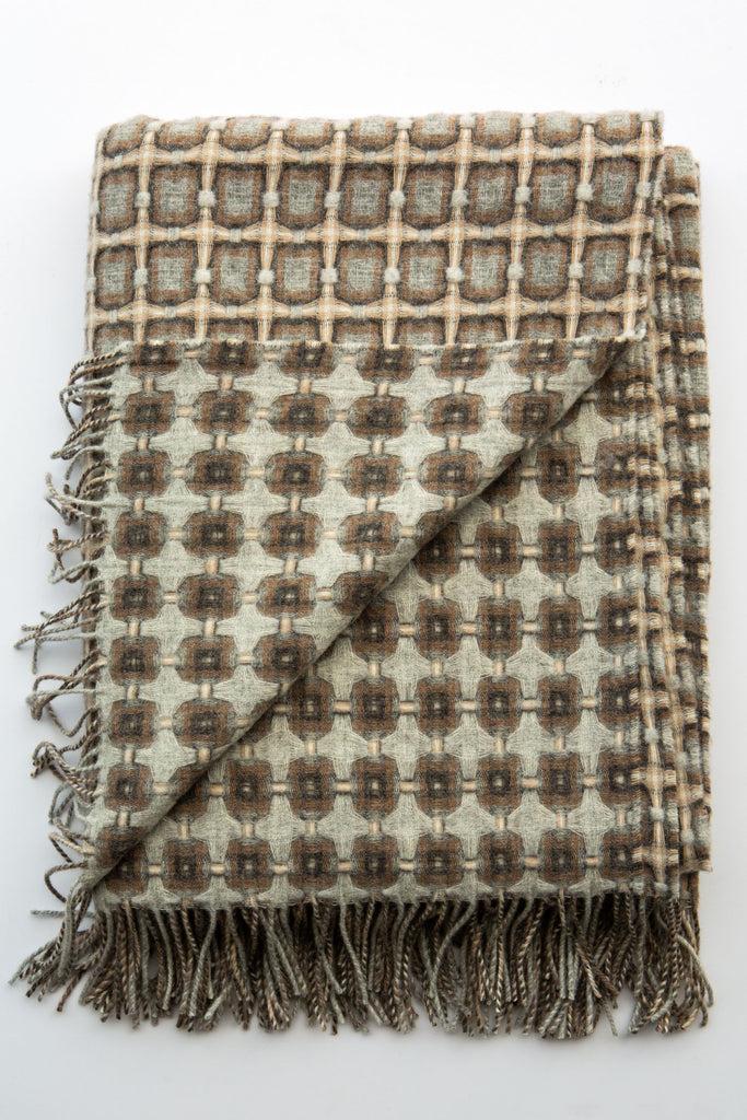 Paulette Rollo Basketweave Throw