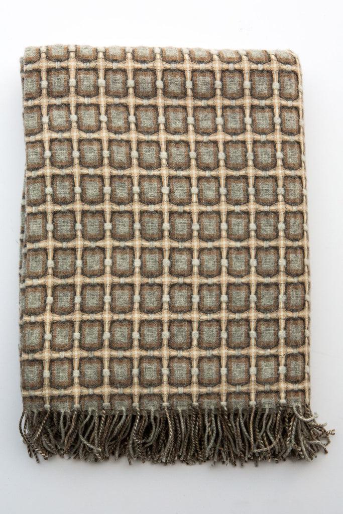 Paulette Rollo Basketweave Throw
