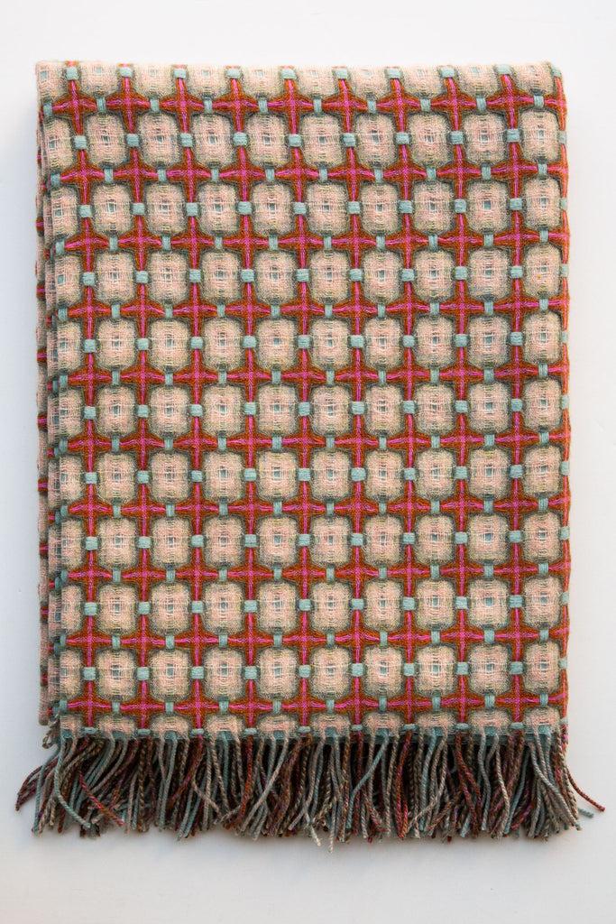 Paulette Rollo Basketweave Throw