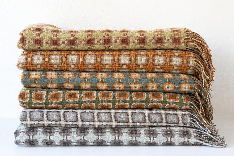 Paulette Rollo Basketweave Throw