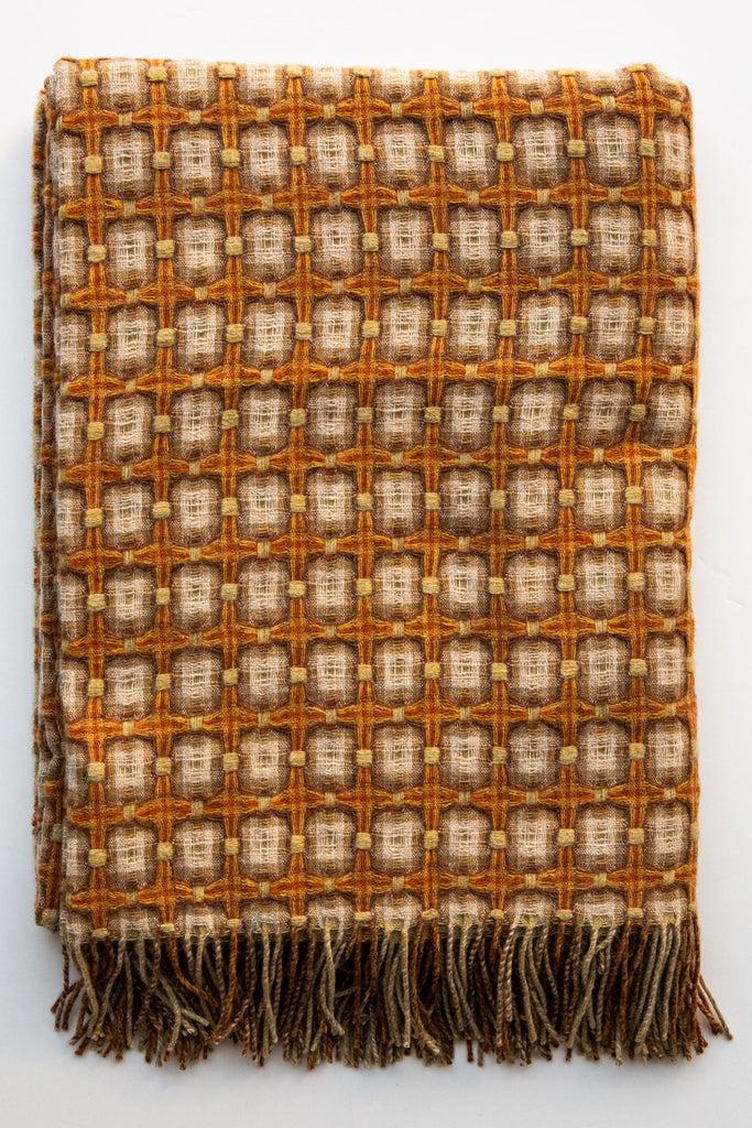 Paulette Rollo Basketweave Throw