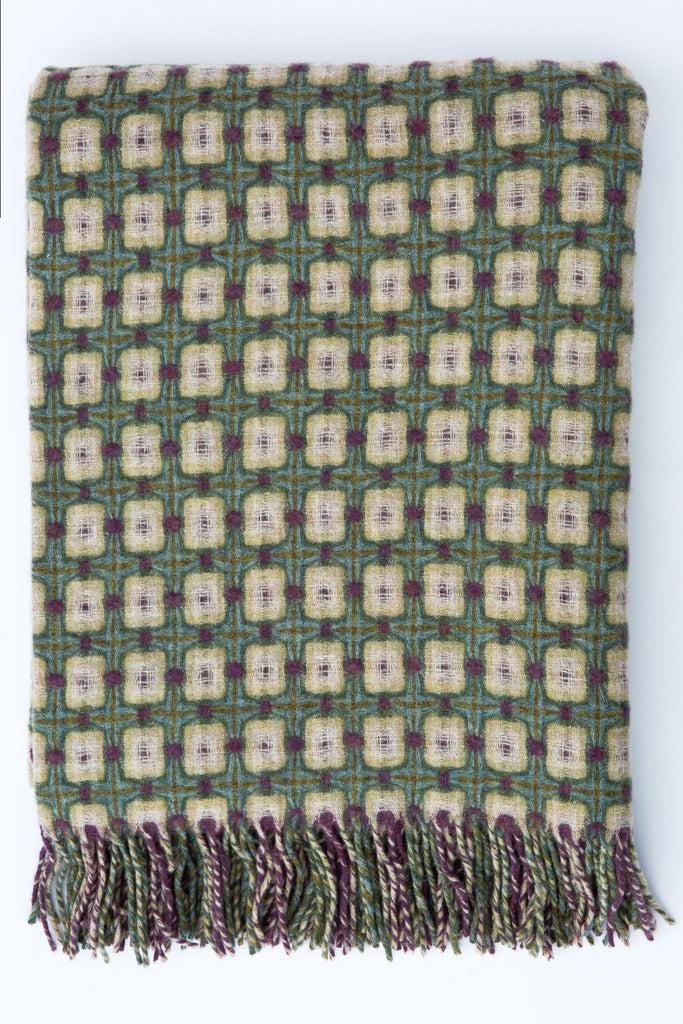 Paulette Rollo Basketweave Throw