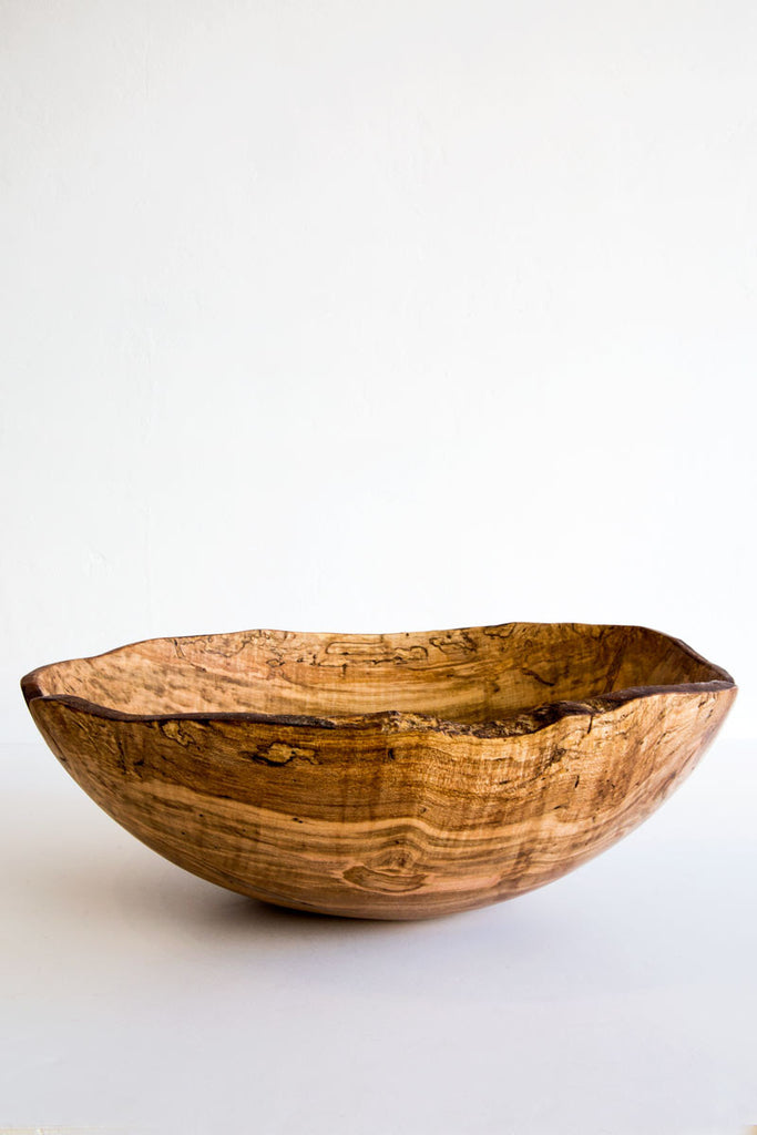 Peterman Live Edge Oval Bowl