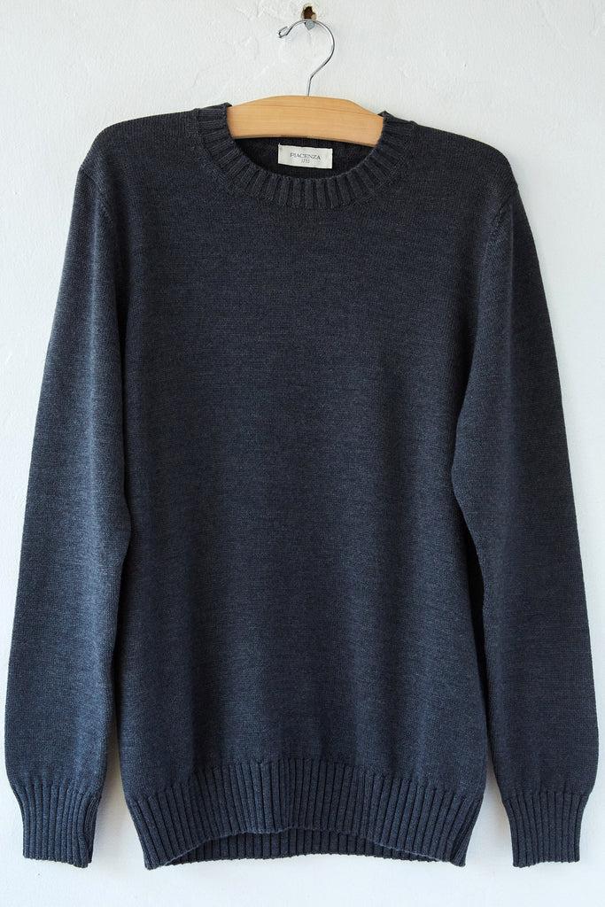 Piacenza Cashmere Ribneck Crew