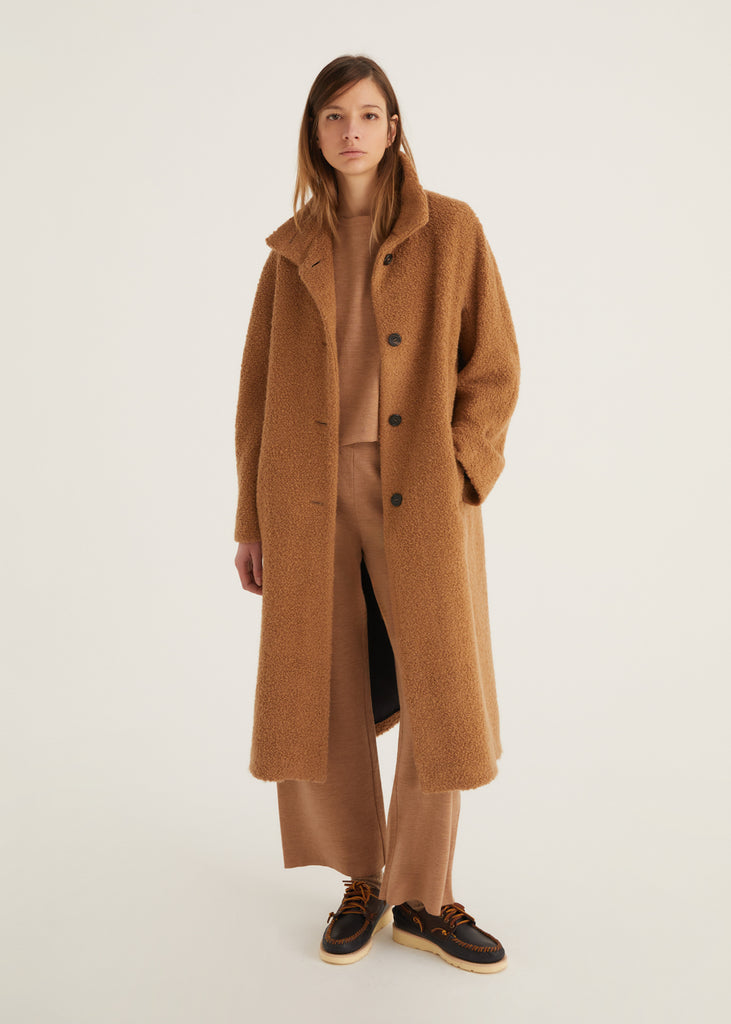 Rosso35 Stand Collar Coat