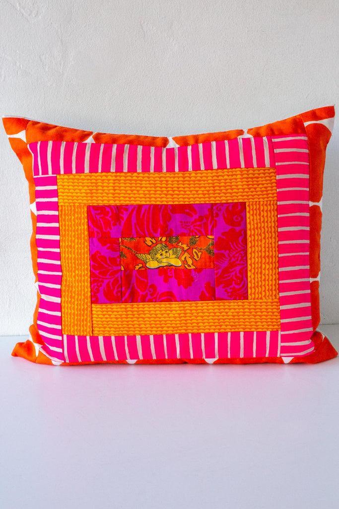 Sabrina Rainford Vintage Cupid Cushion