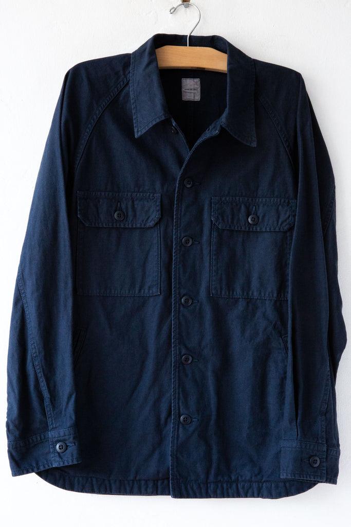 Sage De Cret Back Satin Shirt Jacket