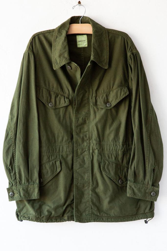 Sage de Cret Crepe Military Jacket