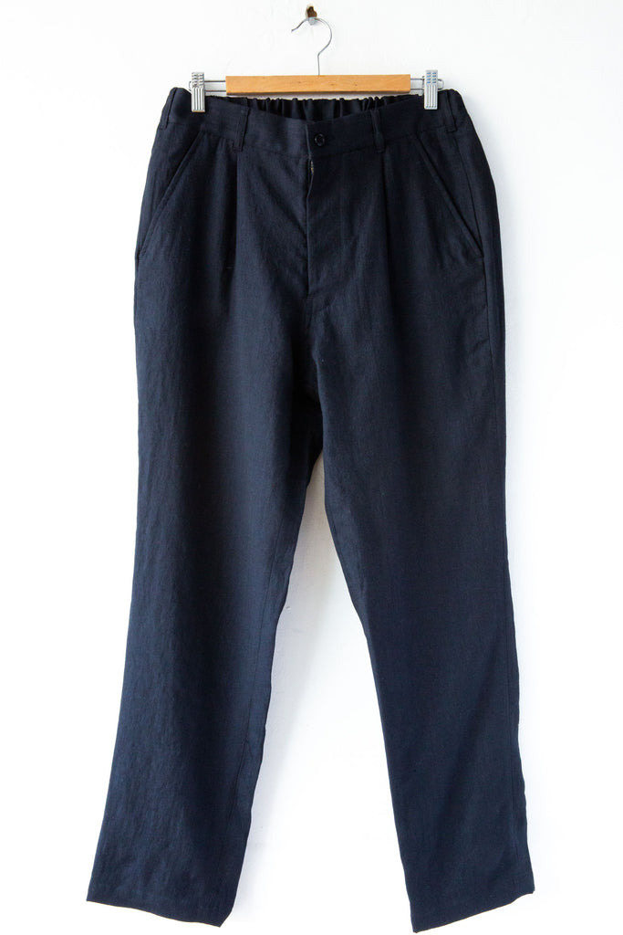 Sage De Cret Dobby Tumbler Pleat Pant