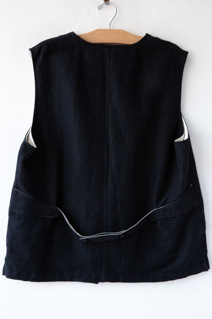 Sage De Cret Herringbone Tumbler Vest