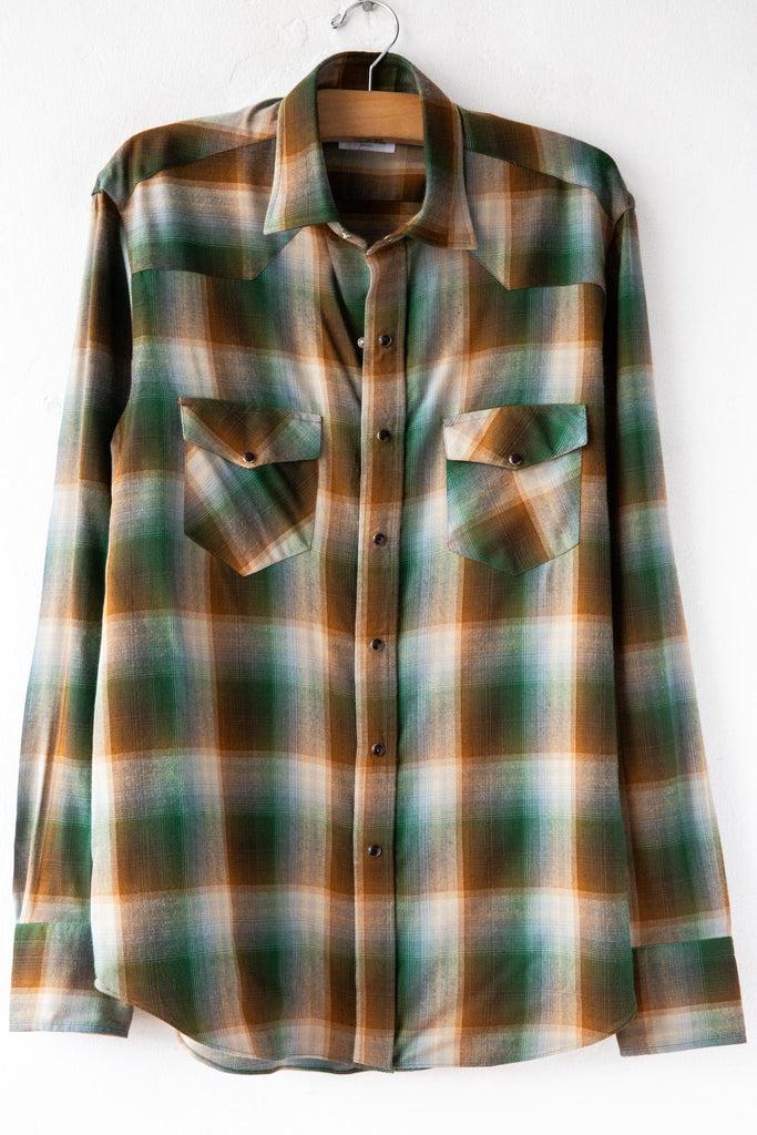 Salvatore Piccolo Texana Plaid Shirt
