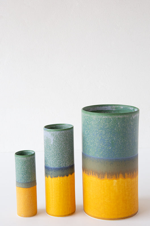 SGW Lab Glazed Cylinder Vase