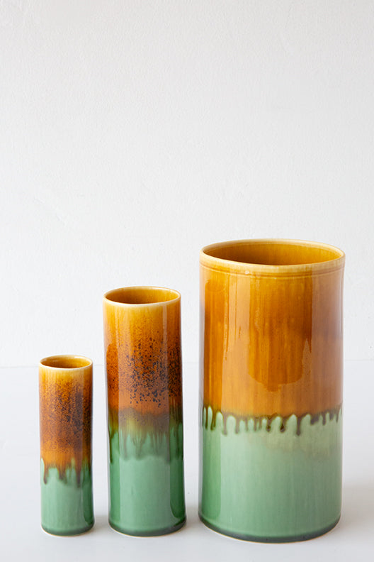 SGW Lab Glazed Cylinder Vase