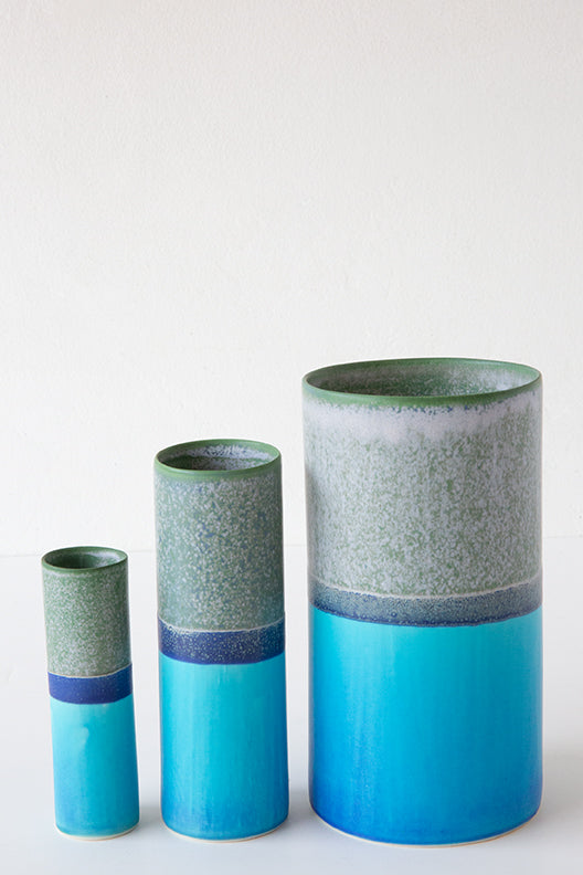 SGW Lab Glazed Cylinder Vase
