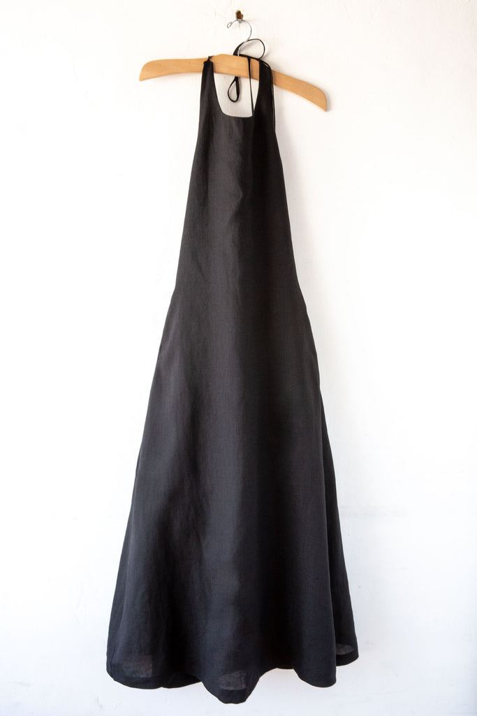 The Loom Linen Halter Dress
