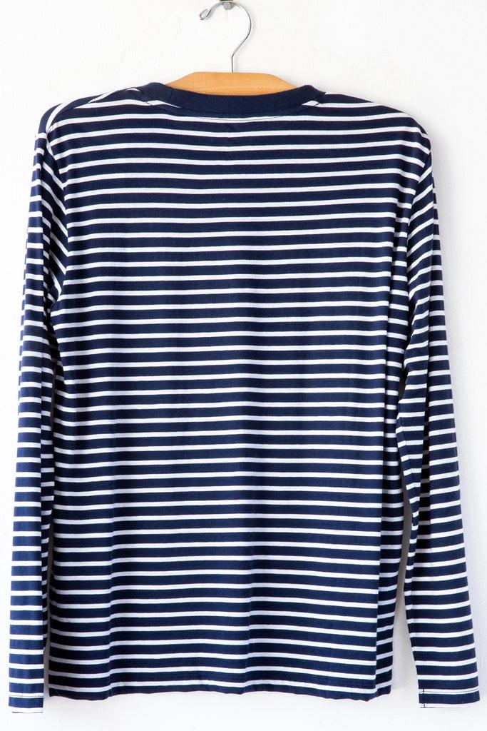 Thibault Van Der Straete Striped L/S Crew