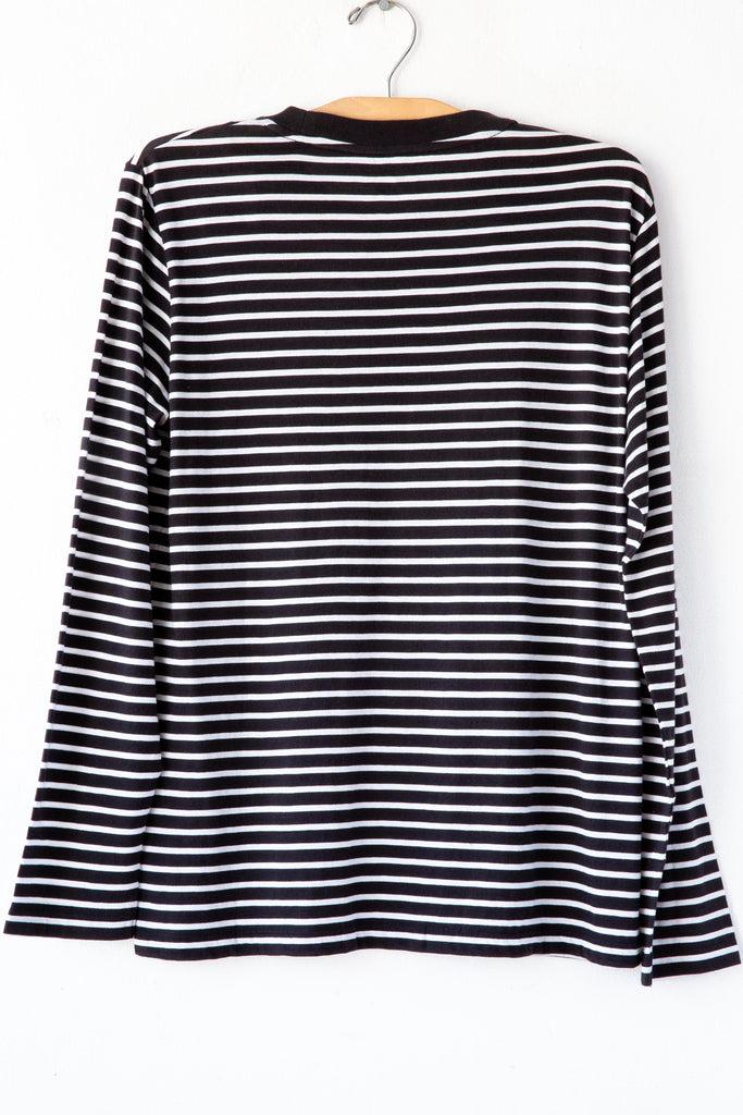 Thibault Van Der Straete Striped L/S Crew