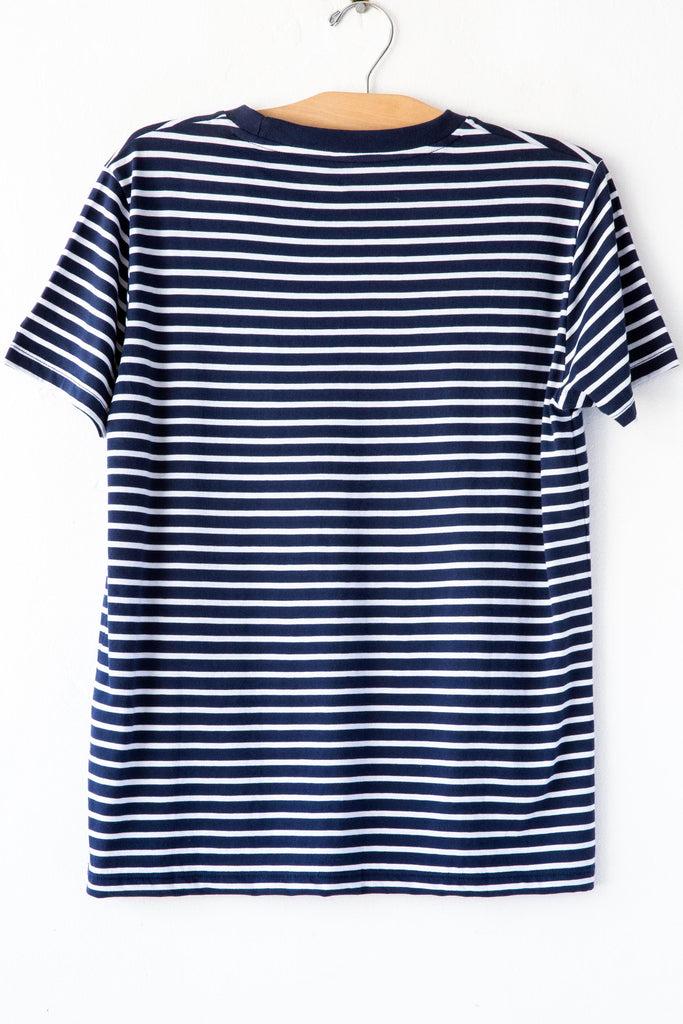 Thibault Van Der Straete Striped S/S Crew