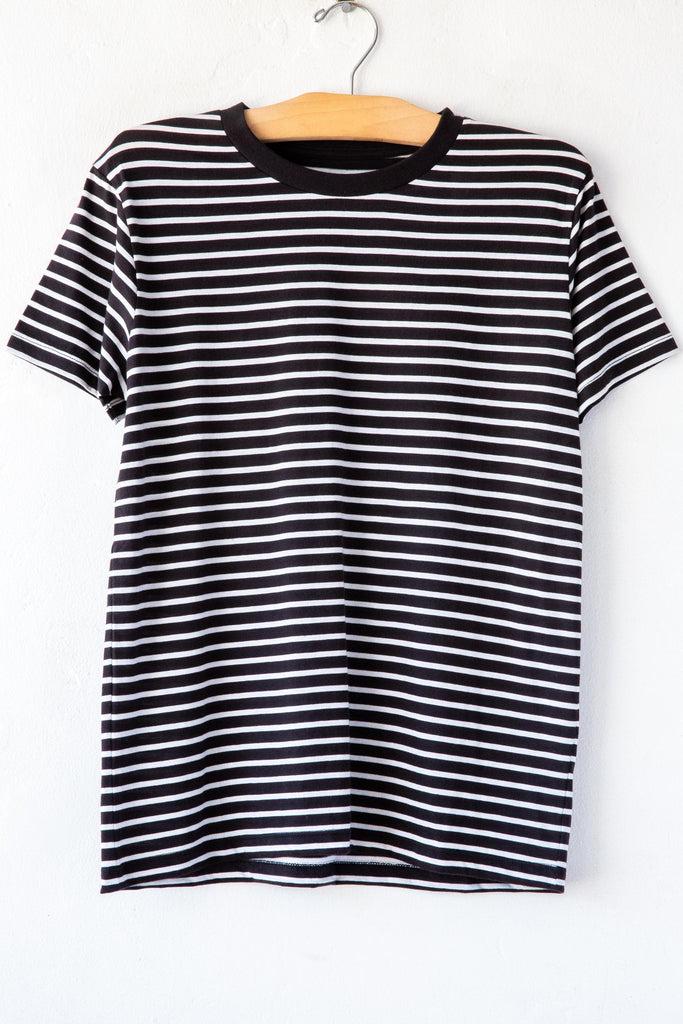 Thibault van der Straete Striped S/S Crew
