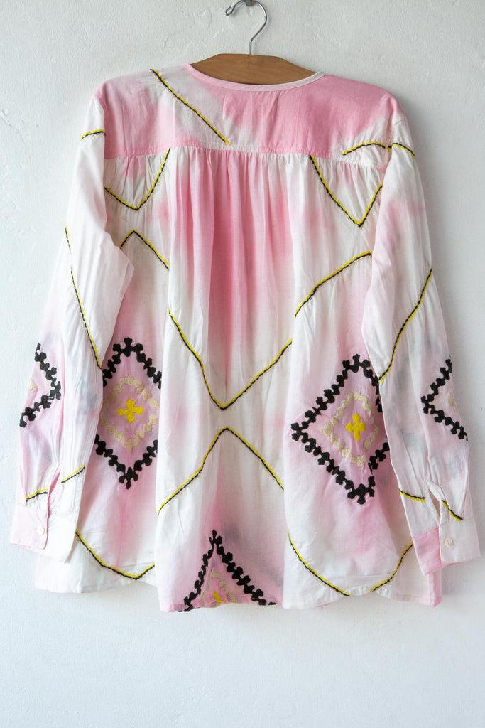 V De Vinster Krishna Emb Blouse