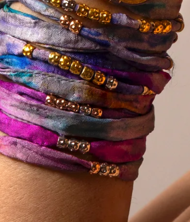 Victoria Leivissa Sari Wrap Bracelet