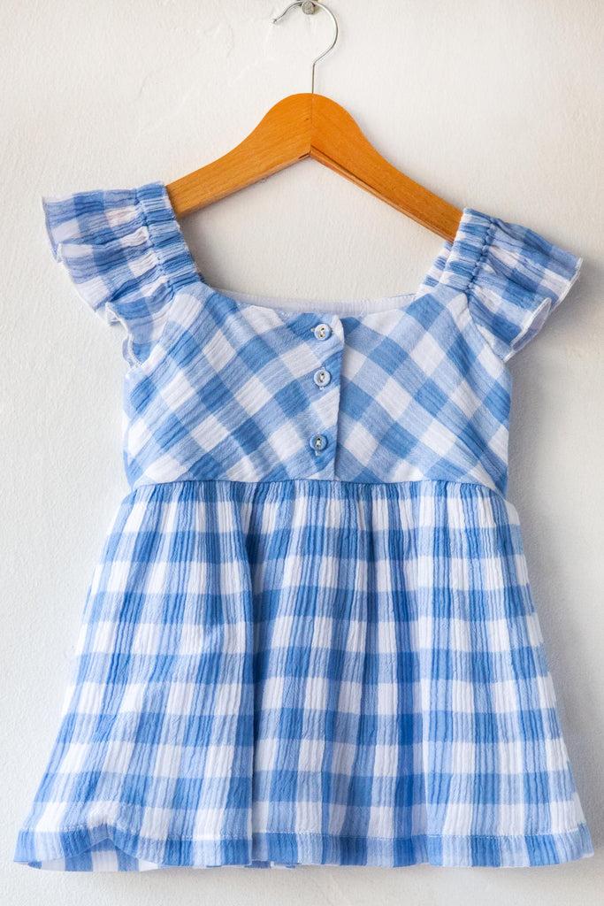 Viverano Organics Audrey Gingham Dress + Bloomer
